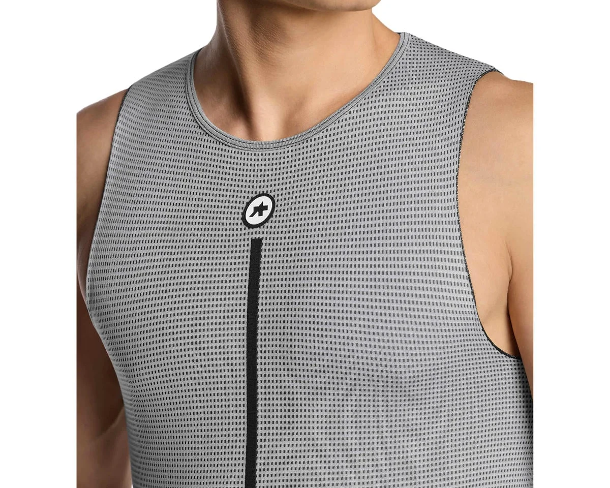 Assos Summer NS Sleeveless Skin Layer P1 (Grey Series) (M) - view 3